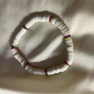 Colorful Clay Beaded Bracelet